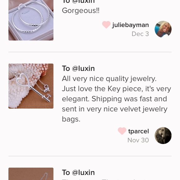 925 SS Heart Lock Ring - Picture 5 of 5